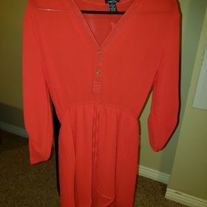 Red dress
